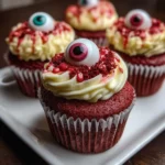 Red Velvet Halloween Eyeball Magic – Spooky, Sweet & Sinfully Delicious!