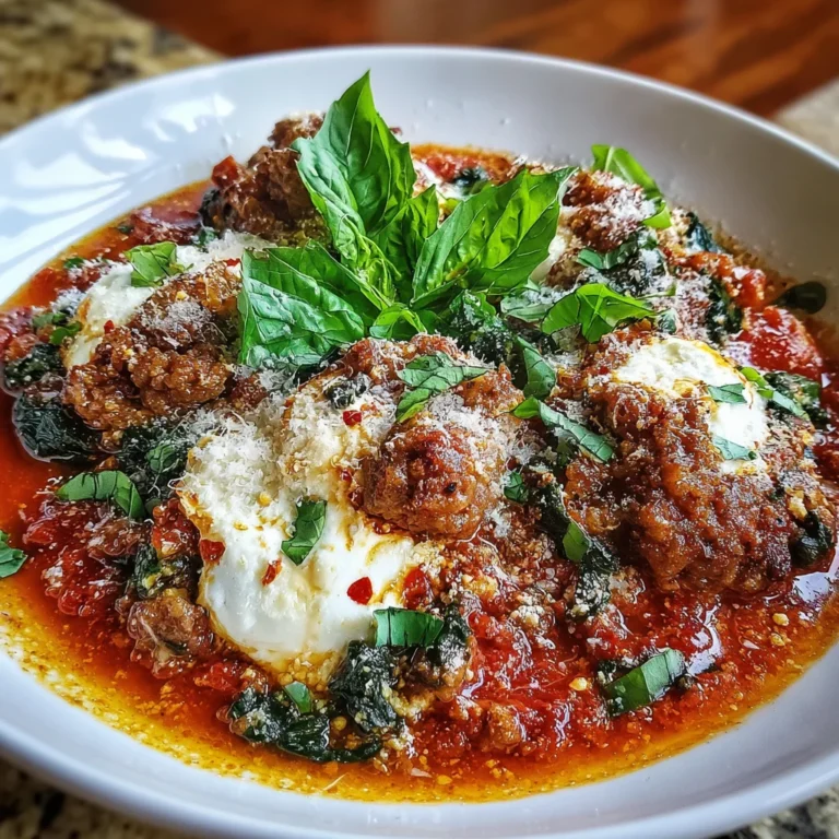 Sausage Spinach and Ricotta – Savory, Creamy & Comfortingly Delicious!