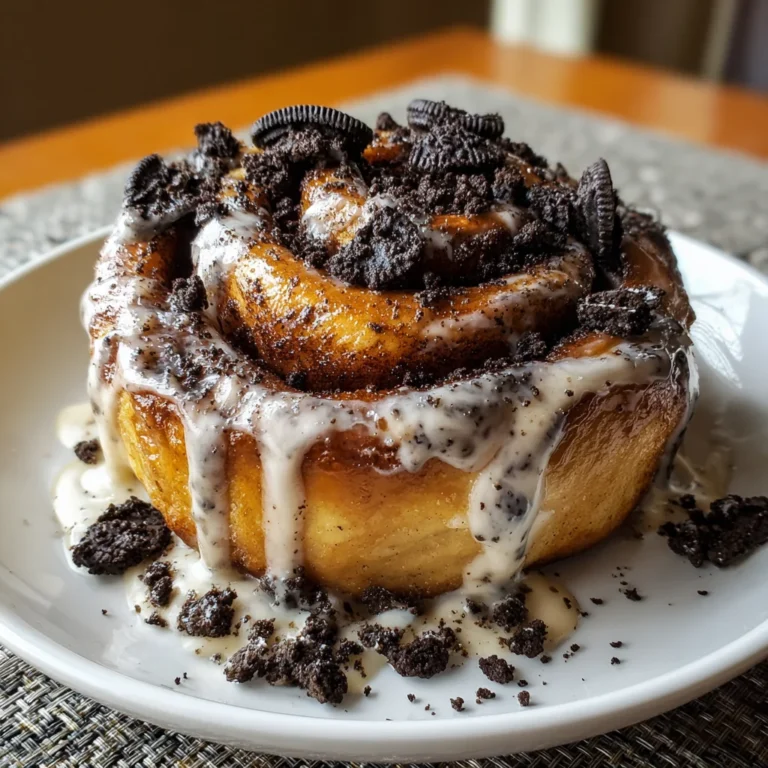 Cookie Monster Cinnamon Rolls – Soft, Gooey & Loaded with Cookie Dough Fun!