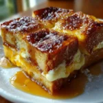 Overnight Crème Brûlée French Toast – Buttery, Caramelized & Absolutely Dreamy!