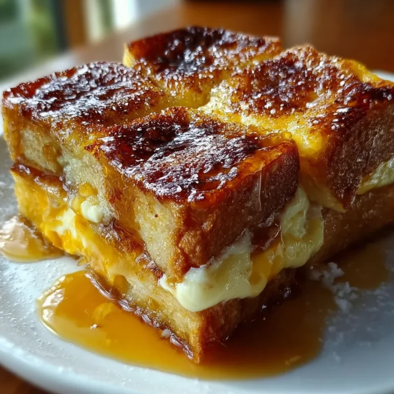 Overnight Crème Brûlée French Toast – Buttery, Caramelized & Absolutely Dreamy!