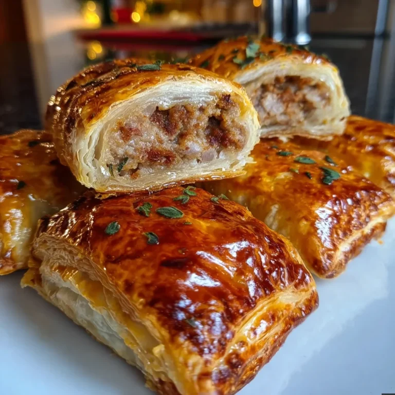 Christmas Sausage Rolls – Flaky, Festive & Wonderfully Savory!
