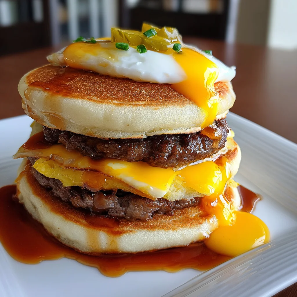 Smash Burger Pancakes Twist – Savory, Crispy & Outrageously Delicious!