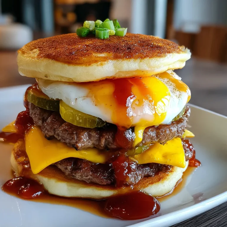 Smash Burger Pancakes Twist – Savory, Crispy & Outrageously Delicious!