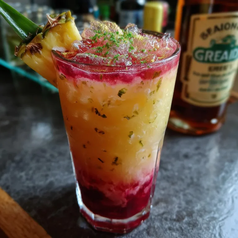 Tropical Aurora Mocktail – Vibrant, Fruity & Sparkling Like a Sunset!