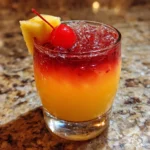 Pineapple Sunset Shot – Tropical, Vibrant & Smoothly Sweet!