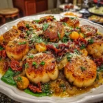 ChatGPT said: Tuscan Butter Garlic Scallops – Rich, Silky & Restaurant-Quality at Home!