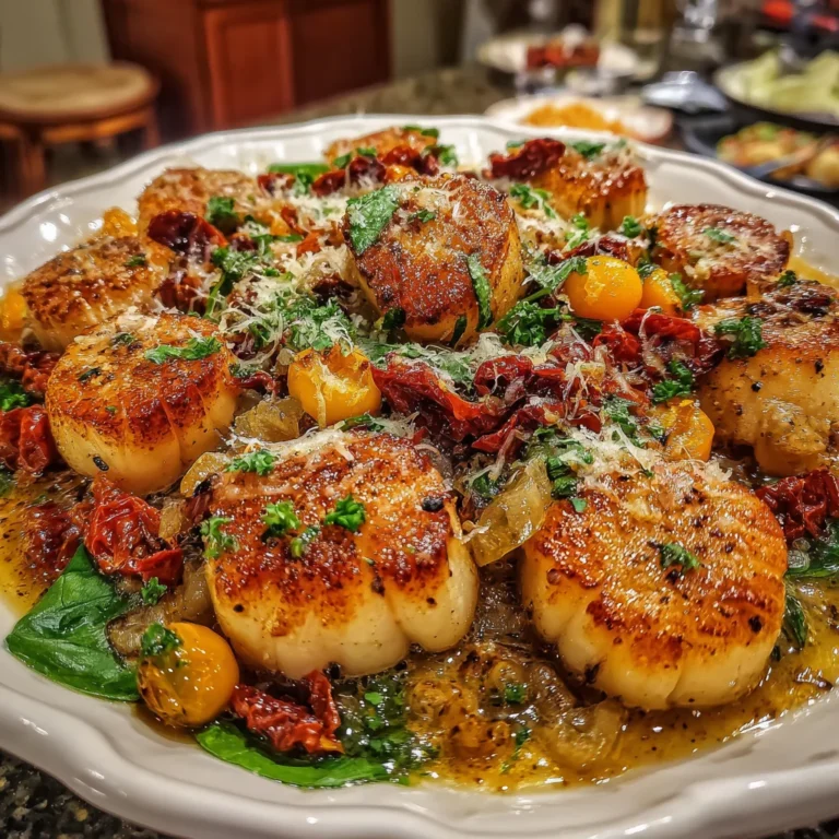 ChatGPT said: Tuscan Butter Garlic Scallops – Rich, Silky & Restaurant-Quality at Home!