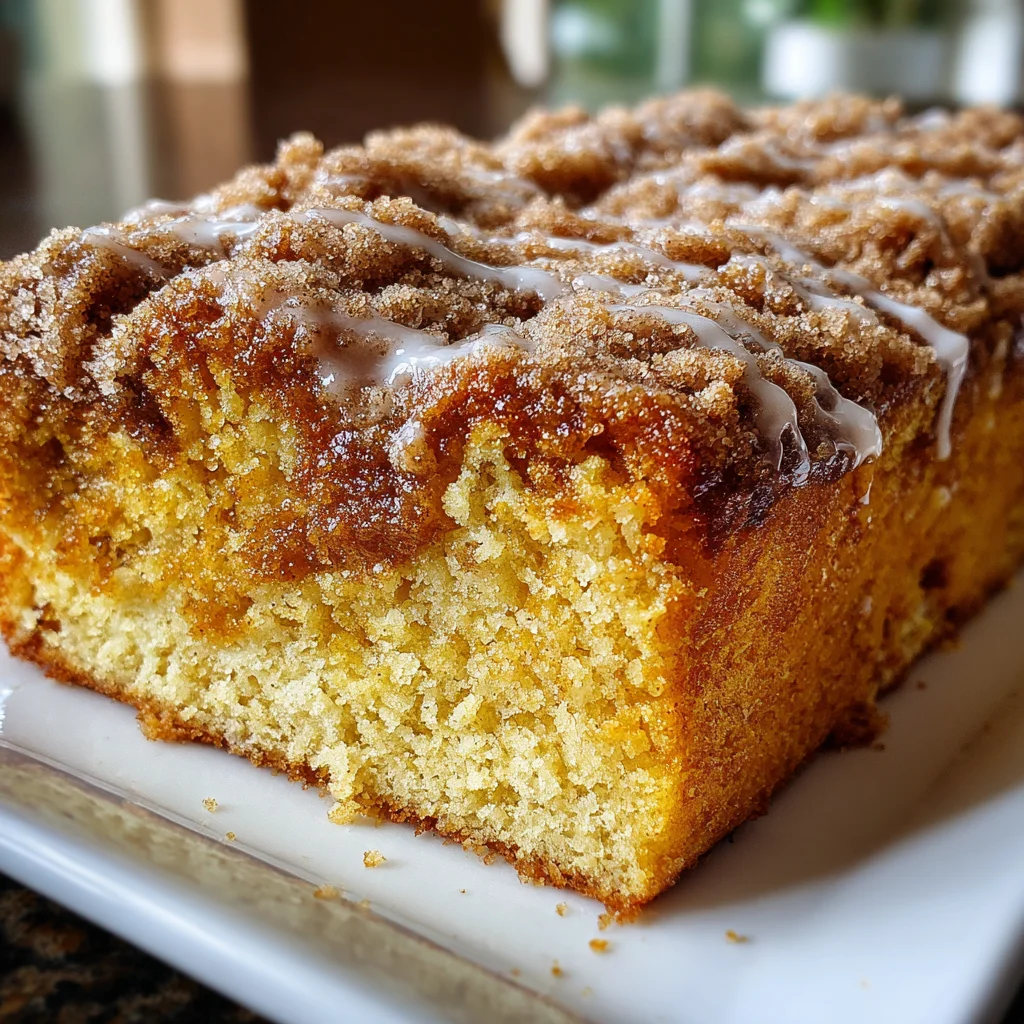 Sourdough Pumpkin Coffee Cake – Soft, Spiced & Perfectly Tangy!