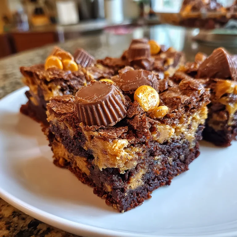 Reese’s Brownies Peanut Butter – Fudgy, Gooey & Loaded with Chocolatey Peanut Butter Bliss!