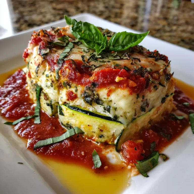 Layered Zucchini Ricotta Melts with Marinara – Cheesy, Fresh & Comfortingly Delicious!