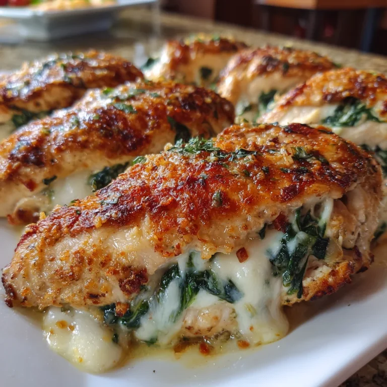 Mozzarella Stuffed Chicken – Juicy, Cheesy & Bursting with Flavor!