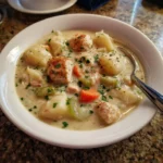 Chicken Pot Pie Soup – Creamy, Cozy & Pure Comfort in a Bowl!