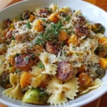 Autumn Sausage Pasta Squash – Cozy, Savory & Full of Fall Flavor!