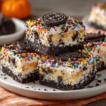 Halloween Oreo Cake Bars – Spooky, Fudgy & Frightfully Delicious!