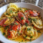 Lobster Ravioli Garlic Butter Sauce – Luxurious, Silky & Restaurant-Worthy!
