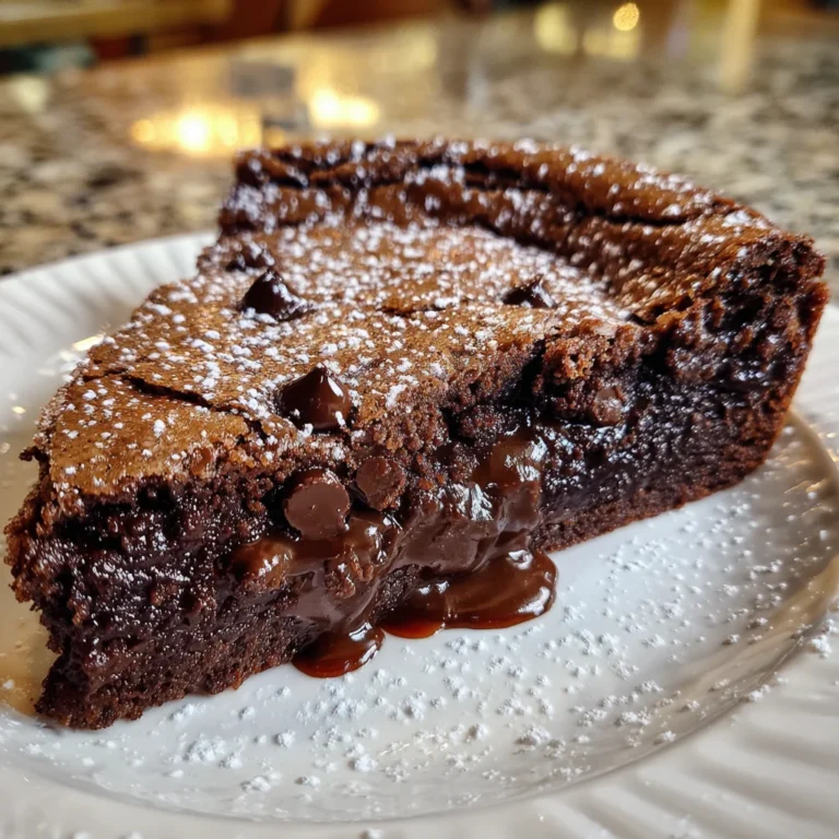 Easy Gooey Brownie Pie – Fudgy, Chocolatey & Totally Irresistible!