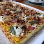 Pumpkin Ricotta Caramelized Onion Tart – Savory, Cozy & Full of Fall Flavor!