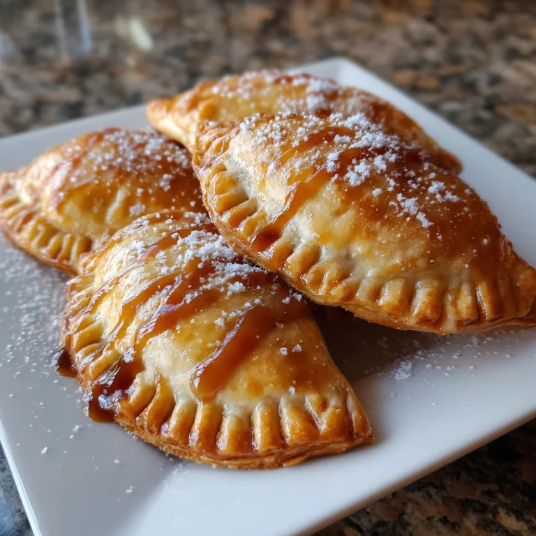 Air Fryer Apple Hand Pies – Golden, Flaky & Sweetly Spiced!