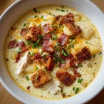Chicken Bacon Potato Soup – Creamy, Hearty & Loaded with Cozy Comfort!