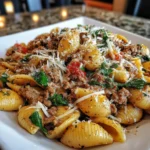 Creamy Beef and Shells Pasta – Hearty, Cheesy & Family-Favorite Comfort!