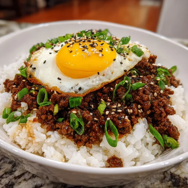 Korean Ground Beef Bowl – Savory, Sweet & Ready in Minutes!