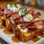 Bourbon Maple Bacon French Toast – Sweet, Smoky & Sinfully Delicious!
