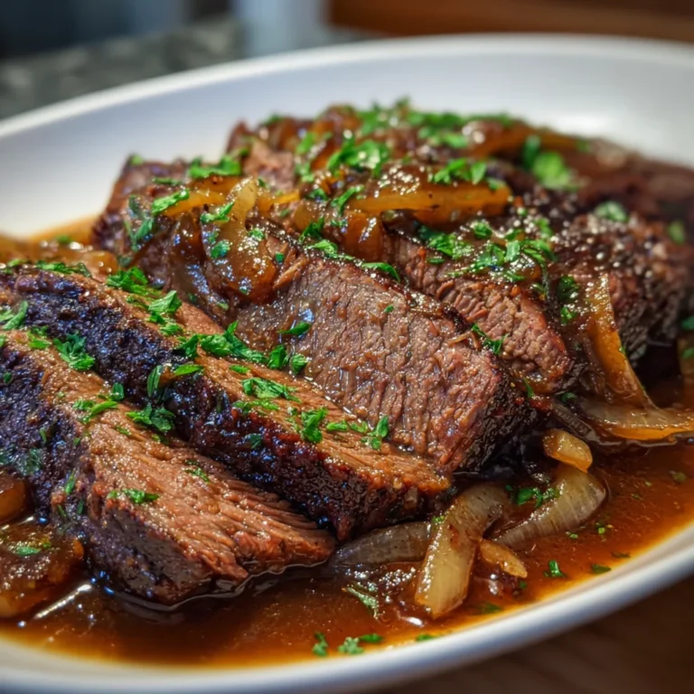 Crockpot Brisket – Tender, Smoky & Melt-in-Your-Mouth Delicious!