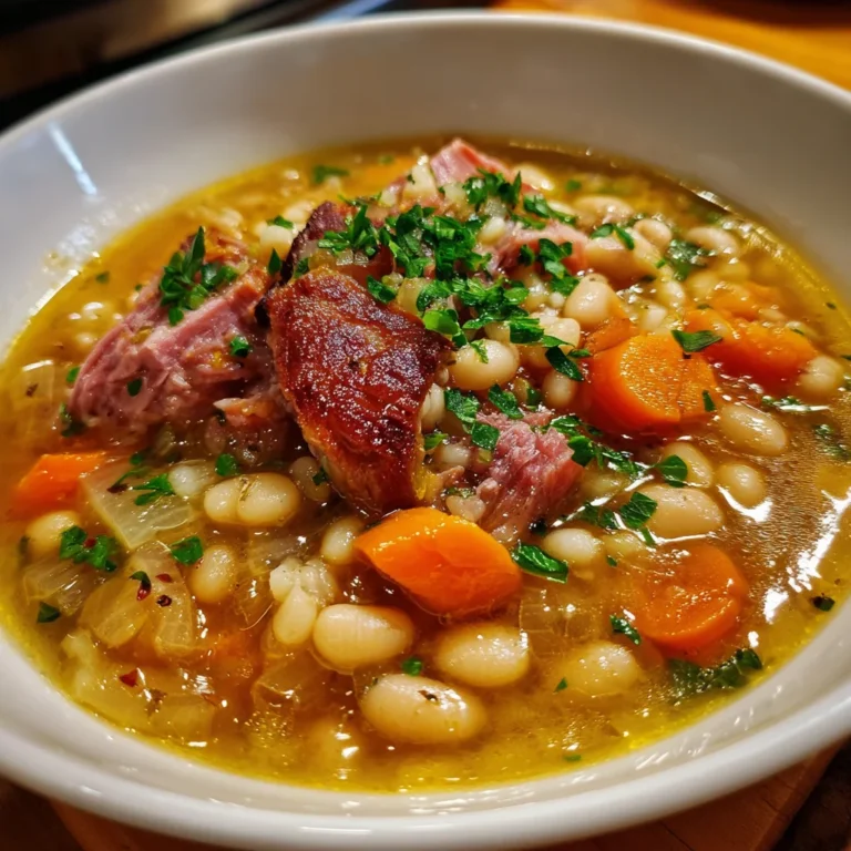 Navy Bean Ham Bone Soup – Savory, Filling & The Ultimate Comfort Classic!