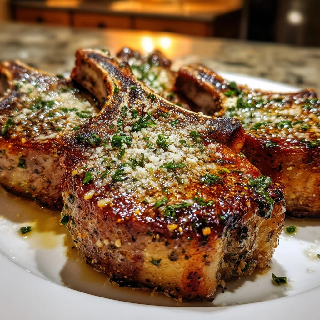 Savory Parmesan Baked Beef Chops – Juicy, Cheesy & Incredibly Flavorful!