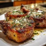 Savory Parmesan Baked Beef Chops – Juicy, Cheesy & Incredibly Flavorful!