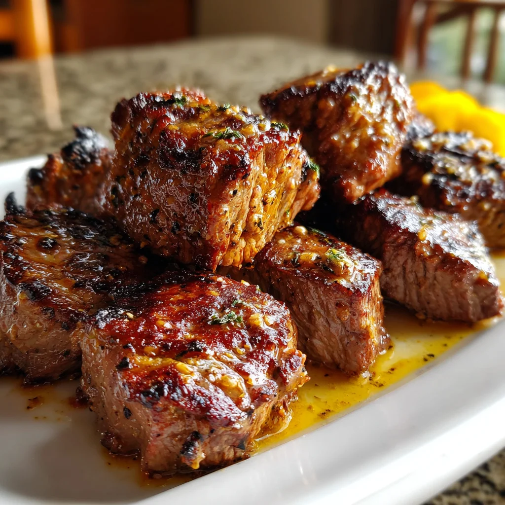 Cowboy Butter Steak Bites – Juicy, Zesty & Packed with Bold Flavor!