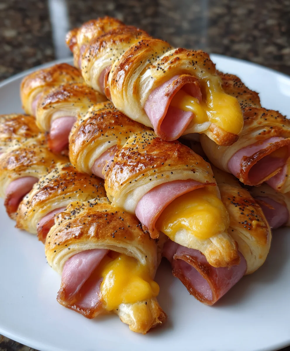 Ham and Cheese Sticks – Golden, Gooey & Irresistibly Snackable!