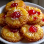 Pineapple Upside-Down Cookies – Fruity, Buttery & Mini Tropical Bliss!