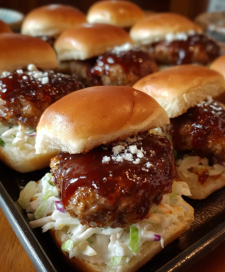 Smoky Beef BBQ Sliders – Tender, Tangy & Totally Irresistible!