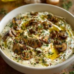 Stuffed Mushroom Dip – Creamy, Savory & Addictively Delicious!
