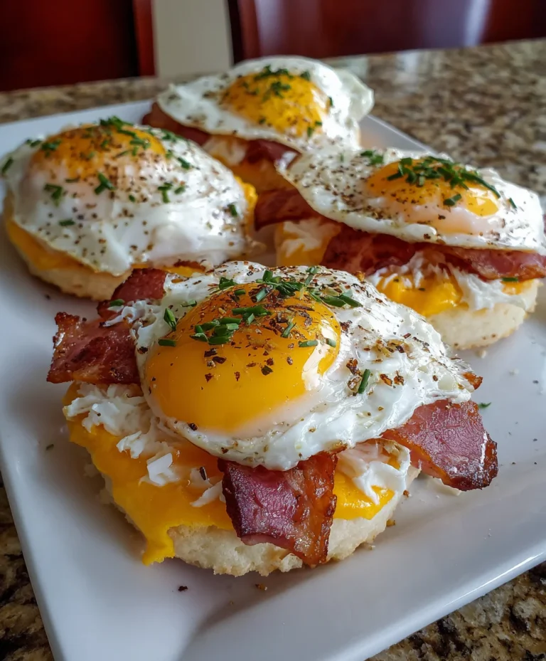Cloud Bread Breakfast Sandwich – Light, Fluffy & Absolutely Dreamy!