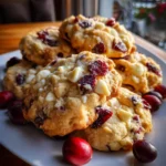 White Chocolate Cranberry Cookies – Soft, Sweet & Perfectly Festive!