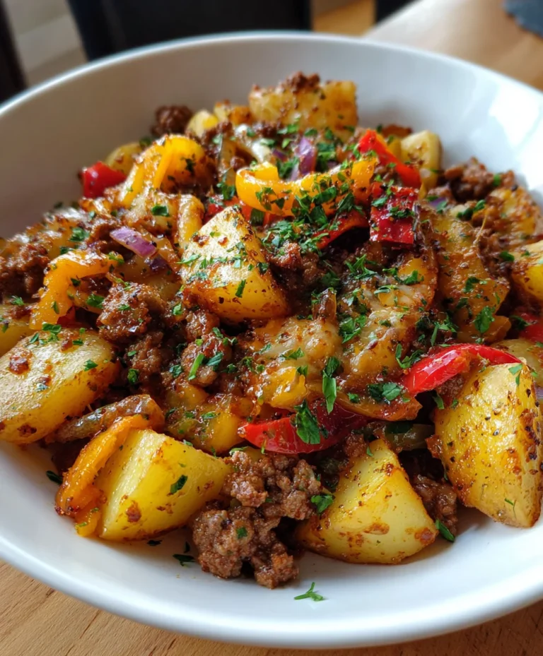 Cheesy One Pot Beef – Hearty, Cheesy & Comfort in Every Bite!