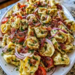 Fresh Grinder Tortellini Salad – Zesty, Creamy & Bursting with Flavor!