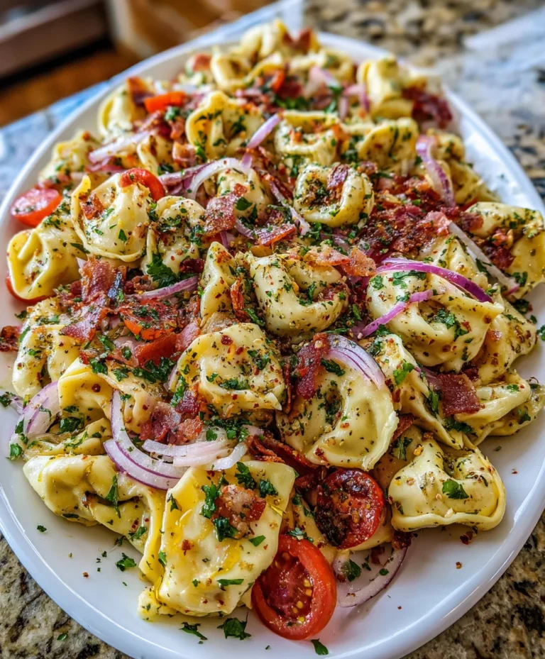 Fresh Grinder Tortellini Salad – Zesty, Creamy & Bursting with Flavor!
