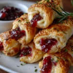 Cranberry Brie Puff Pastry Twists – Buttery, Sweet & Elegantly Festive!