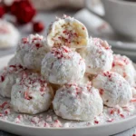 Peppermint Snowball Cookies – Minty, Festive & Melt-in-Your-Mouth Magical!