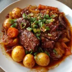 Savory Korean Gochujang Pot Roast – Tender, Spicy & Umami-Rich!