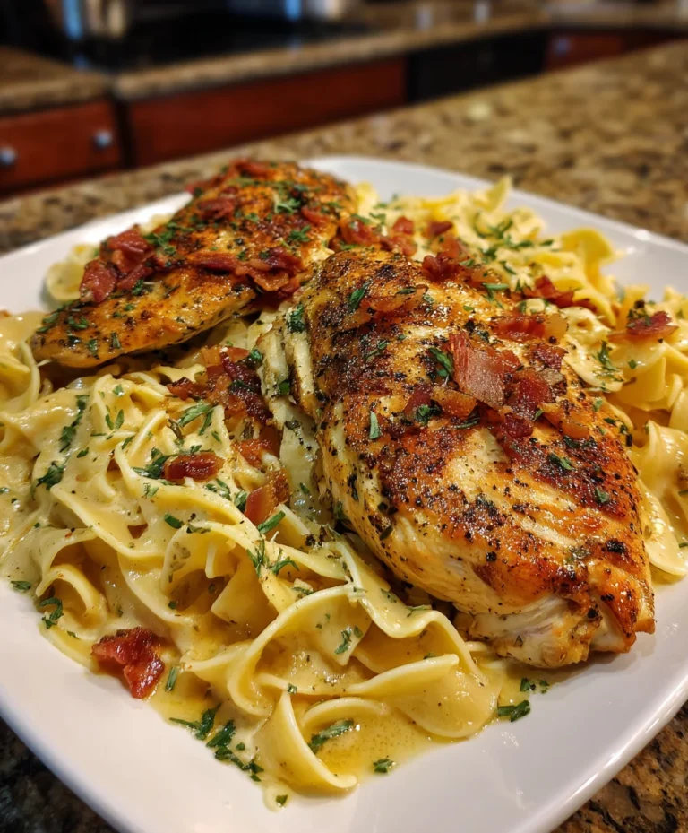 Chicken with Buttered Noodles – Cozy, Simple & Comfort in Every Bite!