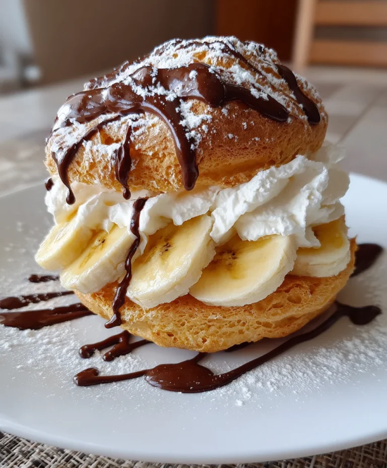 Banana Cream Puffs Dessert – Light, Fluffy & Dreamily Creamy!