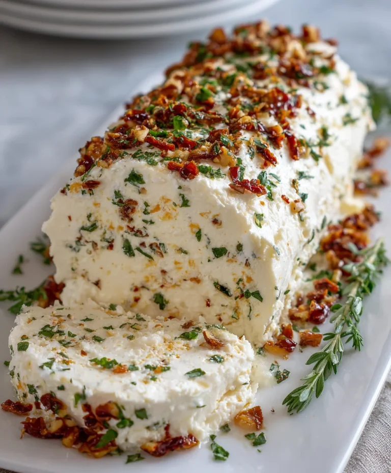 Italian Cheese Log