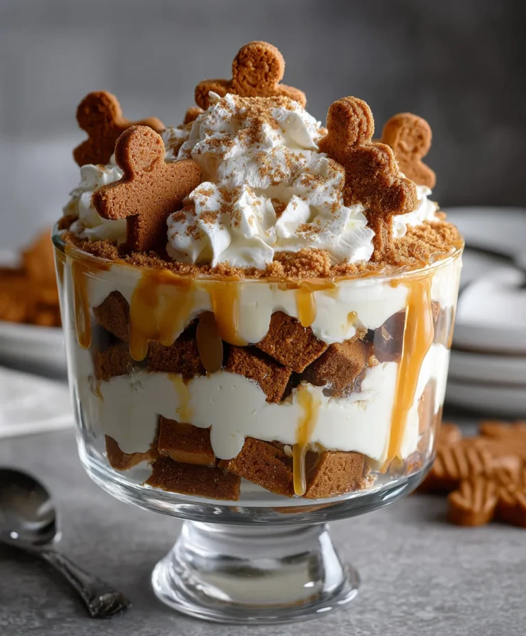 Gingerbread Trifle – Cozy, Spiced & Layers of Holiday Magic!