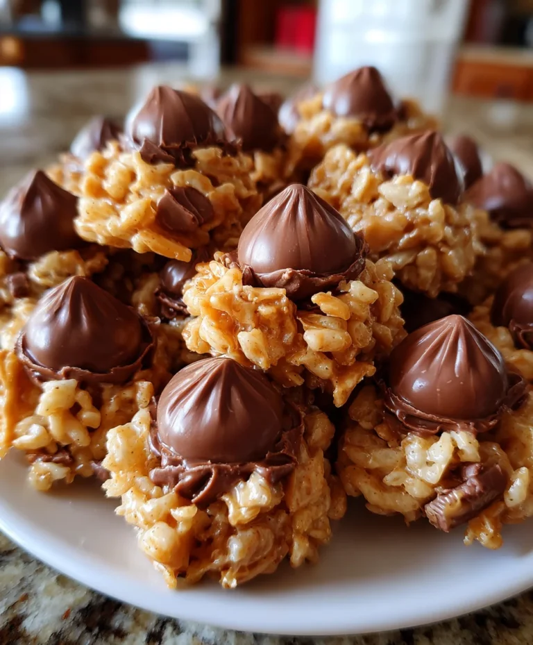 No Bake Peanut Butter Kiss – Creamy, Chocolatey & Totally Irresistible!