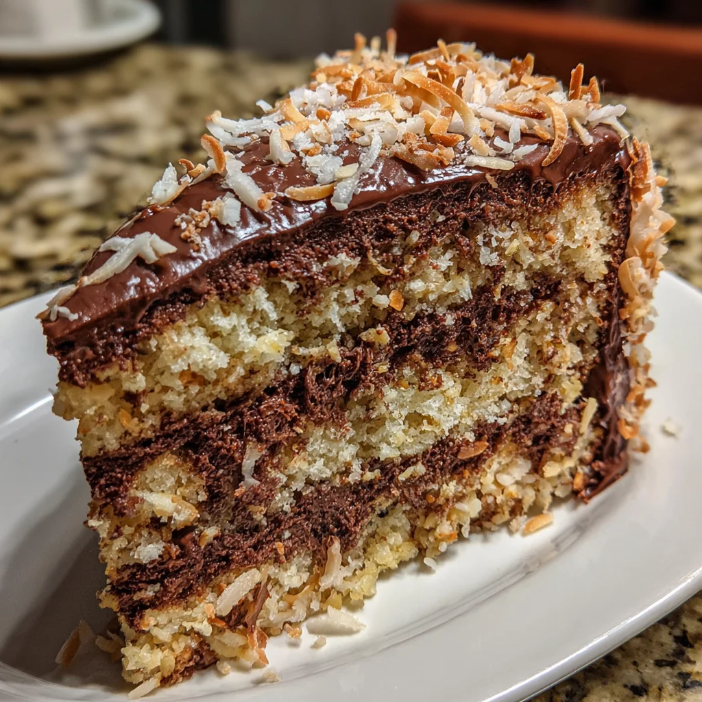 Decadent German Chocolate Paradise Cake – Rich, Toasty-Coconut & Unforgettably Moist!